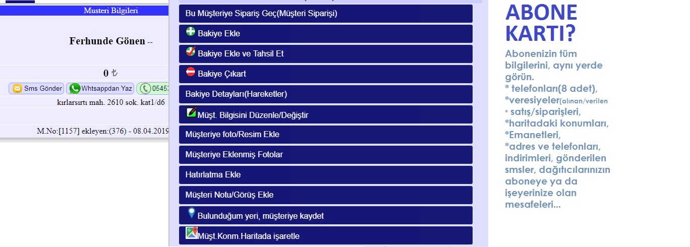 TüpSuPratik stok ve kasa ekranı