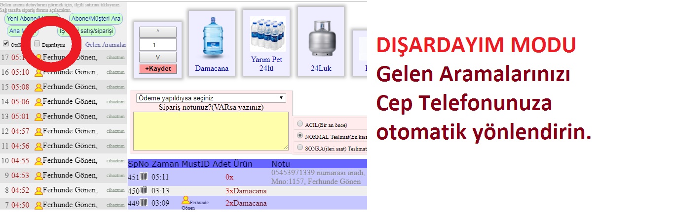 TüpSuPratik rapor ekranı